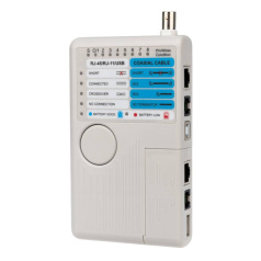 Тестер кабеля универсальный 5 в 1 RJ-45 + RJ-11 + 1394 + USB + BNC 3468 Rexant [12-1003]
