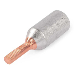 Наконечник кабельный штыревой алюмомедный КВТ НШАМ-П 70-20 [91881]