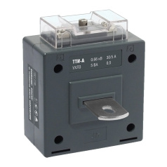 Трансформатор тока IEK ТТИ-А, 100/5А, 5ВА, 0.5 [ITT10-2-05-0100]