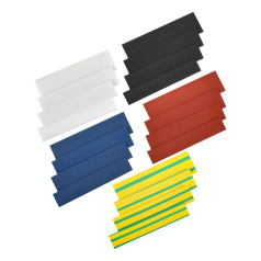 Набор термоусаживаемых трубок IEK ТТУ нг-LS 8/4-10/5-12/6-14/7, 20х8 см [UDRS-D8-D14-10-1]