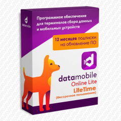 Подписка на обновления ПО DataMobile, версия Online Lite (LifeTime) в течение 12 месяцев