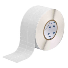 Этикетки Brady THT-6-8591-10-WT полиэстер, 38.1 х 19.05 мм, белые, 10000 шт [brd148177]