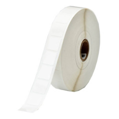 Этикетки Brady THT-254-498-1.5-SC виниловая ткань, 19.05 х 19.05 мм, белые, 1500 шт [brd142209]