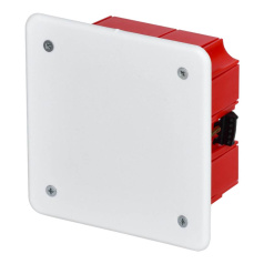 Распаячная коробка IEK КМ41022, 92х92х45 мм с пластиковыми лапками [UKG11-092-092-045-P]