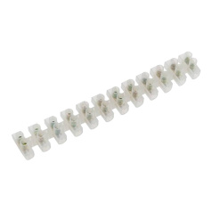 Клеммная колодка винтовая СмартКИП KВ-16, ток 30A, 6-16 мм² полиэтилен, белый [07-5016-5]