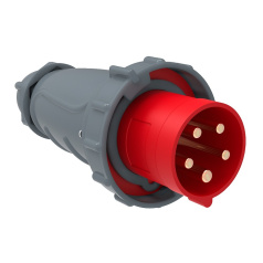 Вилка переносная IEK MAGNUM ССИ-035 63А-6ч/200/346-240/415В 3P+PE+N IP67 [PSN02-063-5]