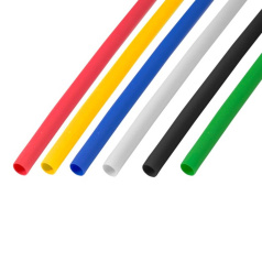 Термоусаживаемые трубки Rexant 3.0/1.5 мм, набор пять цветов, нарезка по 1 м (50 шт) [29-0152]