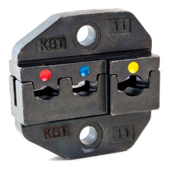 Номерная матрица КВТ МПК-11 для опрессовки изолированных разъемов [74411]