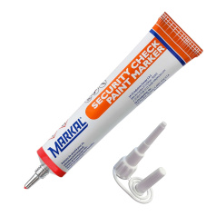 Маркер-краска для контроля раскручивания гаек Markal Security Check, красный, 2-5 мм [96670]