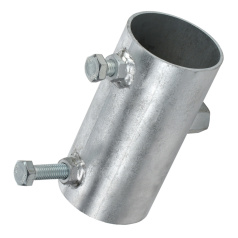 Держатель круглого проводника на изоляционную штангу IEK, оцинкованная сталь 8 - 10 мм [ZIS10D-SH-04-18]