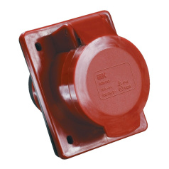 Розетка встраиваемая IEK ССИ-424 3Р+Е 32А 380-415В IP44 [PSR42-032-4]