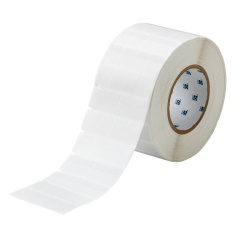 Самоламинирующиеся этикетки Brady THT-56-417-10 винил, 19.05 х 23.81 мм, белые, 10000 шт [brd150520]