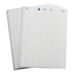 Этикетки-пломбы Brady LAT-7-410-10 на листах LETTER, 25,40 х 12,70 мм, белые (76 листов) [brd29761]