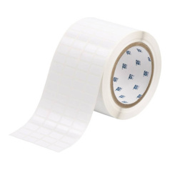 Этикетки Brady THT-57-423-10 полиэстер, 17.78 х 9.53 мм, белые глянцевые, 10000 шт [brd30250]