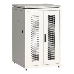 Шкаф сетевой 19" ITK LINEA N 24U 800х800 мм, серый [LN35-24U88-2PP]