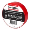 Изолента ПВХ Fortisflex 15x0.13х20, красная [90807]