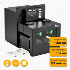 Термотрансферный принтер TSC PEX-1161 Left Hand, 600 dpi [PEX-1161-A001-0002]