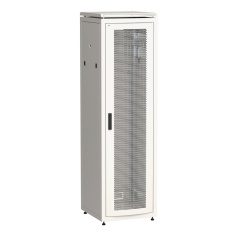 Шкаф сетевой 19" ITK LINEA N 42U 600х600 мм, серый [LN35-42U66-P]