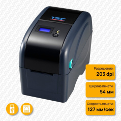 Термотрансферный принтер TSC TTP-225, 203 dpi, Internal Ethernet [99-040A001-0202]