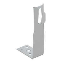 Держатель круглого проводника IEK, угловой 6-8 мм, 150 мм, оцинкованная сталь [ZDP87-11-1-68-150]