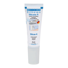 Силиконовый герметик Weicon Silicone А, прозрачный, 85 мл (10000408) [wcn13000085]