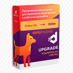 ПО DataMobile, Upgrade обновление с версии Online Lite до Online - подписка на 1 месяц