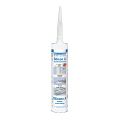 Силиконовый герметик Weicon Silicone А, белый, 310 мл (10000411) [wcn13001310]