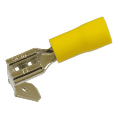 Клемма плоская изолированная Rexant РПи-О 6.0-(6.3) [08-0452]