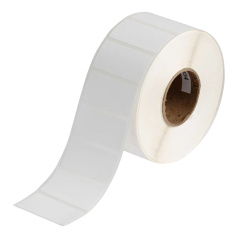 Этикетка Brady J20-137-7425J полипропилен, 50.8 х 25.4 мм, белая, 1500 шт [gws150018]