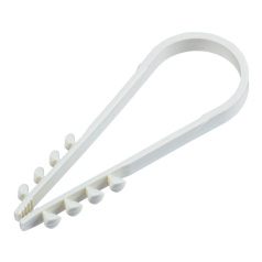 Дюбель-хомут для круглых проводов IEK 19-25 мм, белый (25 шт) [UDH13-19-25-025-K01]