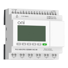 Модуль коммуникационный (модуль ПЛК) 430 ONI ЦПУ 12 DI 6 RO 220В AC EP [PLC-430-CPU-12D06R-1AC-00]
