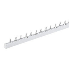 Шина соединительная IEK типа PIN, штырь, 2P 63А луженые, 1 м [YNS21-2-063-N]