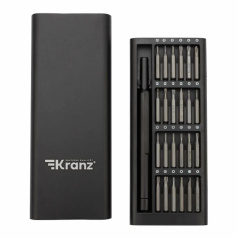 Набор отверток для точных работ Kranz RA-03, 25 предметов [KR-12-4753]