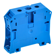 Клеммная колодка проходная IEK "ARMAFIX" CTS 70 мм², ноль, синяя [YCT10-00-K07-070]