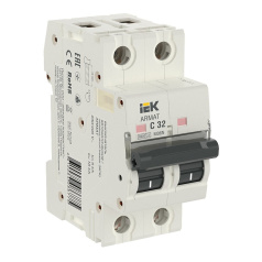 Автоматический выключатель IEK ARMAT M06N 2P C 32А [AR-M06N-2-C032]