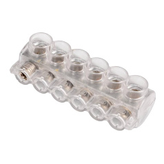 Клеммник 6-и контактный КВТ KE10.3, AL 10-35/Cu 1.5-25 [88975]