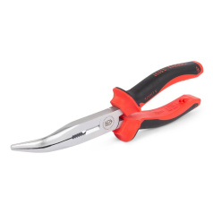 Длинногубцы диэлектрические КВТ СТАНДАРТ, 200 мм, изогнутые [60473]