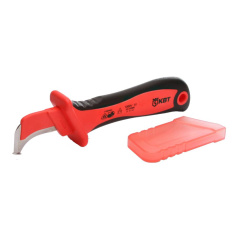 Нож электрика диэлектрический КВТ НМИ-01А с малой пяткой [70316]