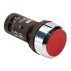Кнопка ABB CP1-30R-01 без фиксации 1H3 красная [1SFA619100R3041]