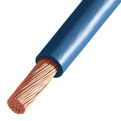 Провод медный ПуГВнг(А)-LS, 1х25 мм², 450/750В, синий [2141]
