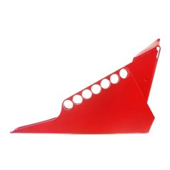 Угловой блокиратор шарового вентиля большой, внешний Ø трубы 31 - 76 мм, сталь, красный [gwrF04]