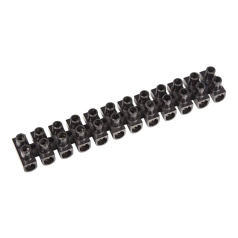 Клеммная колодка винтовая Rexant KВ-14, ток 20 A, 6-14 мм², полипропилен, черный [07-5014-2]