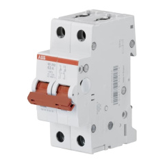 Рубильник ABB 2п SD202/63 рычаг красный [2CDD282101R0063]