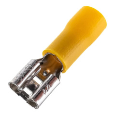 Клемма плоская изолированная Rexant РПи-м 6.0-(6.3) (10 шт) [06-0391-A]