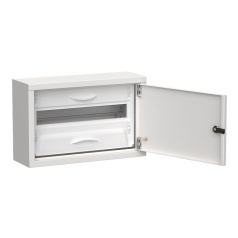 Корпус металлический IEK TITAN 5 ЩРн-18 (1х18), 268х420х140 мм, IP31, белый [TI5-50-N-018-31]