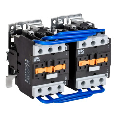 Контактор IEK КМИ-34032 реверс 40А 230В/АС3 2NO;2NC [KKM33-040-230-22-1]