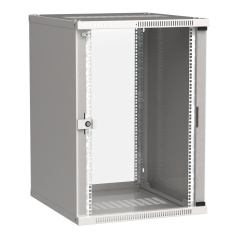 Шкаф настенный ITK LINEA WE 18U 600x650 мм, серый [LWE3-18U67-GF]