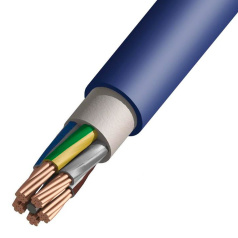 Кабель силовой медный ППГнг(А)-HF, 5х50 мм², МК (N PE), 1 кВ [2130]