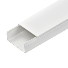 Кабель канал IEK "ЭЛЕКОР" 80х40 мм, 2 м, белый [CKK10-080-040-1-K01-010]