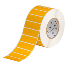 Этикетки Brady THT-18-423-3-YL полиэстер, 76.2 х 25.4 мм, желтые глянцевые, 3000 шт [brd132415]